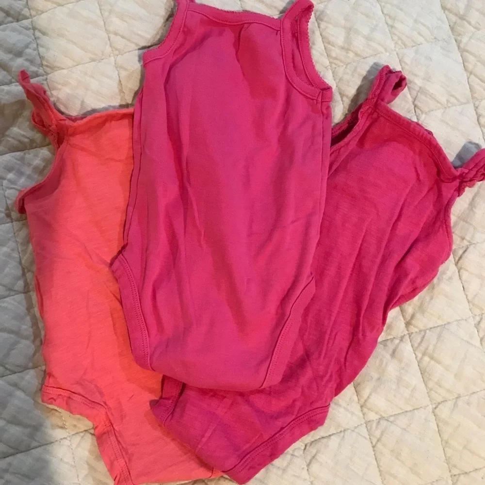 🍭Bundle of 3 Sleeveless Rompers